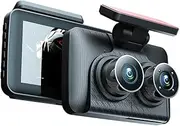 Dash Cam Front and Rear Inside 3 Cameras 1080+720+480P 4in Car Rearview Mirror Car Video Recording Camcorder Night Vision Car Camera Recorder Auto Safe Driving Recorder Black One Size