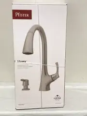 Pfister Masey F-529-7MCS 1 Handle Pull-Down Kitchen Faucet - Stainless Steel