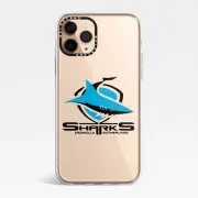 iPhone 16 15 14 13 12 11 Pro Max Plus Case Shockproof NRL Sharks Rugby Cover