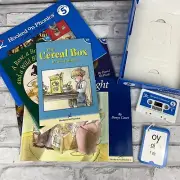Hooked on Phonics Learn to Read Level 5 Workbook Cassette Flashcards Hop Books