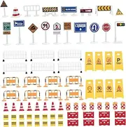 BESPORTBLE 1Set Road Sign Simulation Traffic Signage for Educational Play and Safe Material for Parent Interaction and Imaginative Learning