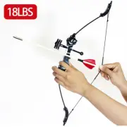 18lbs Archery Recurve Bow Double Aiming Bow Arrows Shooting Darts Feather Arrow