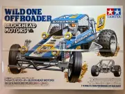 Tamiya WILD ONE Blockhead Motors R/C 2WD EP Off-Road Racer 58695 Free World Ship