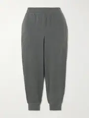 [Varley] Varley - Brushed Stretch-jersey Tapered Track Pants - Gray - x small x small Gray