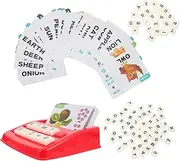 CORHAD 1 Set Creative Letter Matching Game for Engaging Educational for Spelling Vocabulary and Early Learning Interactive Parent Activity for Preschoolers and Kindergarten
