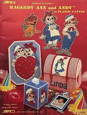 RAGGEDY ANN & ANDY in PLASTIC CANVAS Book S-92