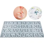 Urban Crafter Silicone Mould-Alphabet & Number Mould