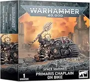 Games Workshop - Warhammer 40,000 - Space Marines Primaris Chaplain On Bike