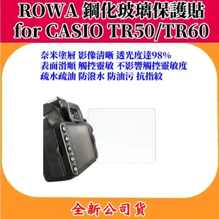 ROWA 鋼化玻璃保護貼for CASIO TR60/TR50 專用