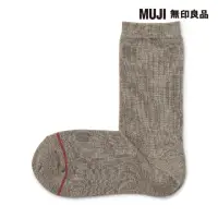 在飛比找momo購物網優惠-【MUJI 無印良品】女棉混足口柔軟舒適保暖直角襪(共7色)