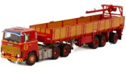 1:50 for WSI for SCANIA 1 SERIES 6 X 4 BRICK TRAILER-3 AXLE for HOLTROP ASSEN.