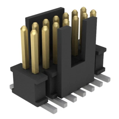 Pack of 2 FTSH-107-01-L-DV-K Connector Header Surface Mount 14 position 0.050" (