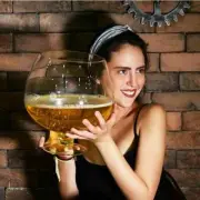 Funny Big Huge Wine Glass Party Bar Home Barware Dinnerware Kitchenware Tools