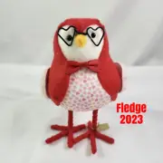 2023 Fledge Heart Glasses Valentine's Day Bird Spritz Figurine Target NWT Tags