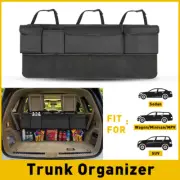 Car SUV Trunk Organizer Rear Back Seat Storage Bag Holder Mesh Net Pocket EXD