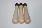 3 Lutz Skroo-Zon File Handle Wood #3 for 5" Files with Self Threading Insert T3