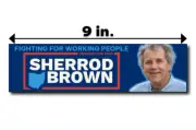 Sherrod Brown US Senate 2024 Bumper Sticker Political Democrat Ohio KamalaHarris