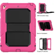 MCC Heavy Duty iPad Air 2 Strap Case Cover Car Apple Kids Shockproof Air2 [Magenta]