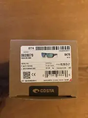 NEW Costa Del Mar FANTAIL PRO Polarized Sunglasses Matte Tortoise / Green Glass