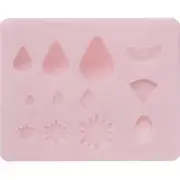 Padico Clay Casting Soft Mold Leaves Leaf Strawberry Banana Peach Orange Fruit