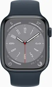 Apple Watch Series 8 - 32GB - GPS - 45mm - Midnight - Aluminum - Midnight - Solo Loop Band - Rubber - Refurbished (Excellent Condition)