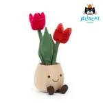 JELLYCAT趣味鬱金香盆栽 ESLITE誠品