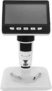 [Marhynchus] 1080P HD 4.3‑Inch Desktop Electron Microscope Magnification Affordable Quality Microscope for Kids and Beginners 50x—1000x