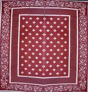 Orissa Red Foldable Waterproof Large Camping Mat - 270 x 360 cm - Weatherproof Rug, Recycled Plastic, Sustainable, Eco Friendly UV Resistant, Durable Outdoor, Patio Rug, Fade Resistant