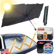 Car Windshield Sunshade Umbrella - Foldable Car Windshield Sun Shade Cover, 5