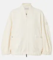 [Moncler] Moncler Zip-up jacket UK 18 white