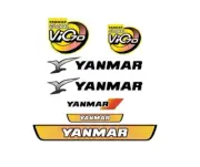 Decal Sticker Set Yanmar Vio70-3 Digger Excavator Decal Set
