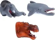 3Pcs Animal Finger Puppets for Adorable Soft Puppets for Storytelling and Interactive Play Safe and for Early Learning and Imagination Development