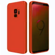 MCC For Samsung Galaxy S9 Soft Liquid Silicone Shockproof Case Cover G960 [Red]