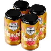 King River Ginger Beer Can 375mL