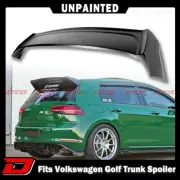 UnPaint Fit For Volkswagen Golf 7 MK7 5DR Hatchback DTO Rear Trunk Spoiler 19 (for: Volkswagen)