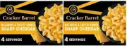 Cracker Barrel Macaroni & Cheese Dinner Sharp Cheddar 2 Pack