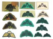 14 different Australian Army Commando Units Parachute Brevets