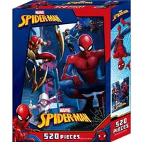 在飛比找momo購物網優惠-【Disney 漫威】 漫威 蜘蛛人520片盒裝拼圖
