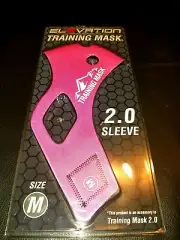 Brand New M Pink Elevation Training Mask 2.0 - Sleeve Only - w/tags.