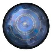 LOTUS HANDPANS - 9/10 Notes Stainless Steel Handpan - Mandala Art