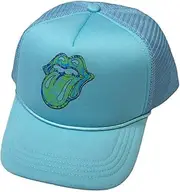 [Rock Off officially licensed products] The Rolling Stones Psychedelic Tongue Trucker Cap One Size