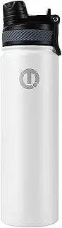 Cycling Bottle, Stainless Steel Water Container, Sports Drinking Flask, 23oz Portable Design Outdoor Kettle Leak Proof Sturdy Enhances Hydration, 2.91x2.91x11.02 Inches
