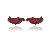 Bumper Cover Reflector for 17-21 Mazda CX-5 Rear Pair-Set KB8A515L0C, KB8A515M0C (for: Mazda)