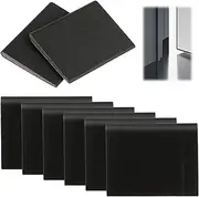 Qianyu 6 Pcs Door Corner Seal Self-Adhesive Door Exterior Frame Sealer Wedge Draft Stopper Weather Protection Foam Weatherstripping Pads for Gate Protection Noise Isolation