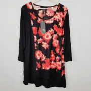 [ TS TAKING SHAPE ] Womens East End Fusion Top NEW RRP$109.95 | Size L or AU 20