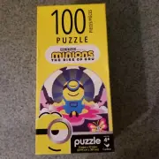 Spinmaster Minion "The Rise Of Gru" 100 pc Puzzle - New/Sealed Free Ship