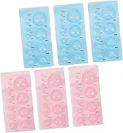 Complete Quilling Kit 6 Slotted Paper Quilling Tools for DIY Paper Crafts Half Ball Moulds Included