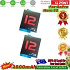 2x For GoPro Enduro Rechargeable Battery For HERO12 / HERO11 / HERO10 / HERO9