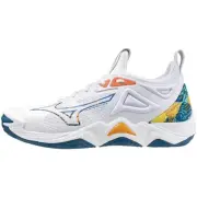 Mizuno Volleyball Shoes WAVE MOMENTUM 3 V1GA2312 White Orange Blue 31cm US13
