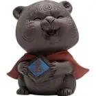 1X Cute Tiger Figurine Feng Shui Chinese Zodiac Animal Statue Ceramic Ornaments